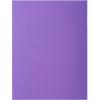 Exacompta Rock''s Square Cut Folder A4 Purple Cardboard 210 gsm Pack of 100