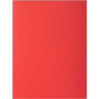 Exacompta Rock''s Square Cut Folder A4 Red Cardboard 210 gsm Pack of 100