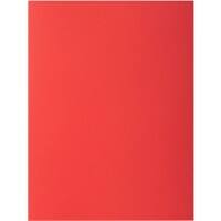 Exacompta Rock''s Square Cut Folder A4 Red Cardboard 210 gsm Pack of 100