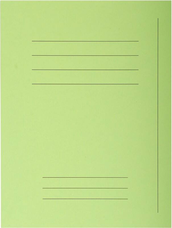 Exacompta Forever Square Cut Folder A4 Green Manila 220 gsm Pack of 250