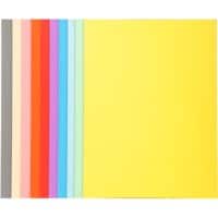 Exacompta Forever Square Cut Folder A4 Assorted Manila Recycled 100% 170 gsm Pack of 500
