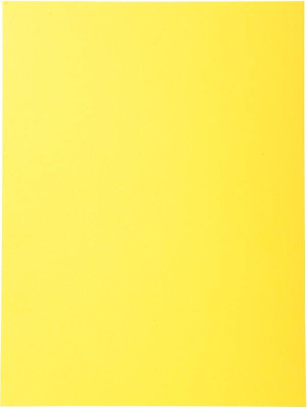 Exacompta Forever Square Cut Folder A4 Yellow Manila 170 gsm Pack of 500