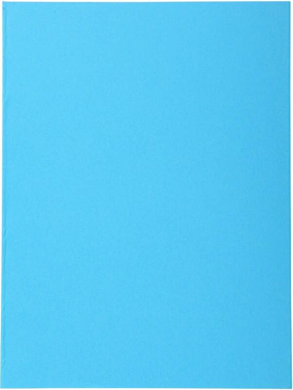 Exacompta Forever Square Cut Folder 420010E A4 Manila 24 (W) x 32 (H) cm Blue Pack of 500