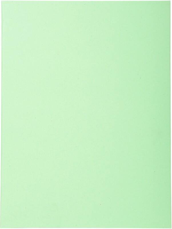 Exacompta Forever Square Cut Folder A4 Green Manila 220 gsm Pack of 500