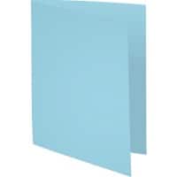 Exacompta Forever Square Cut Folder A4 Blue Manila Recycled 100% 170 gsm Pack of 500