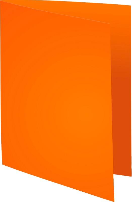 Exacompta Forever Square Cut Folder 421007E A4 Manila 24 (W) x 32 (H) cm Orange Pack of 500