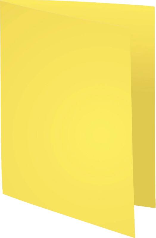 Exacompta Forever Square Cut Folder A4 Yellow Manila 170 gsm Pack of 500