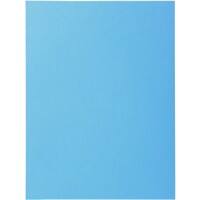 Exacompta Super Square Cut Folder 340010E A4 Cardboard 24 (W) x 32 (H) cm Blue Pack of 500