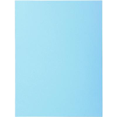 Exacompta Super Square Cut Folder A4 Blue Cardboard 160 gsm Pack of 500