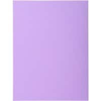 Exacompta Super Square Cut Folder A4 Lilac Cardboard 160 gsm Pack of 500