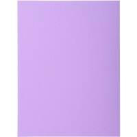 Exacompta Super Square Cut Folder A4 Lilac Cardboard 160 gsm Pack of 500