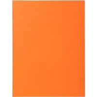 Exacompta Super Square Cut Folder A4 Orange Cardboard 160 gsm Pack of 500