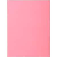 Exacompta Super Square Cut Folder A4 Pink Cardboard 160 gsm Pack of 500