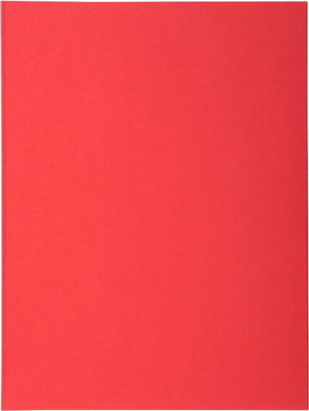 Exacompta Super Square Cut Folder A4 Red Cardboard 160 gsm Pack of 500