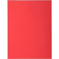 Exacompta Super Square Cut Folder A4 Red Cardboard 160 gsm Pack of 500