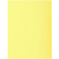 Exacompta Super Square Cut Folder A4 Canary Yellow Cardboard 160 gsm Pack of 500