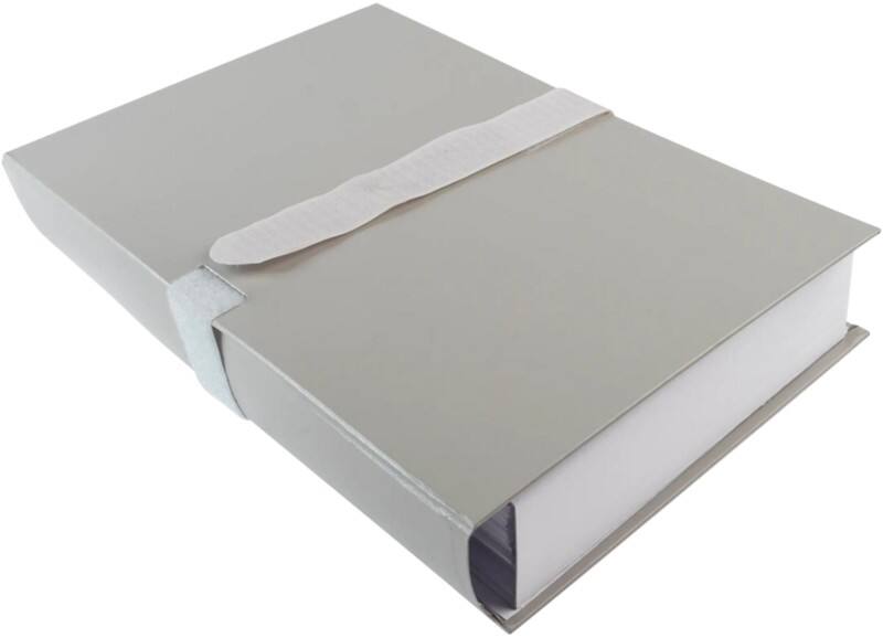 Exacompta Expanding File 630E A4 Balacron 24 (W) x 32 (H) cm Grey Pack of 10