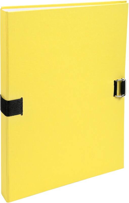 Exacompta Expanding Folders Forever 38006H A4 Yellow Vinyl Coated Paper 24 x 32 cm Pack of 10