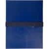 Exacompta Expanding Folders 2652E A4 Dark blue Vinyl Coated Paper 24 x 32 cm Pack of 10