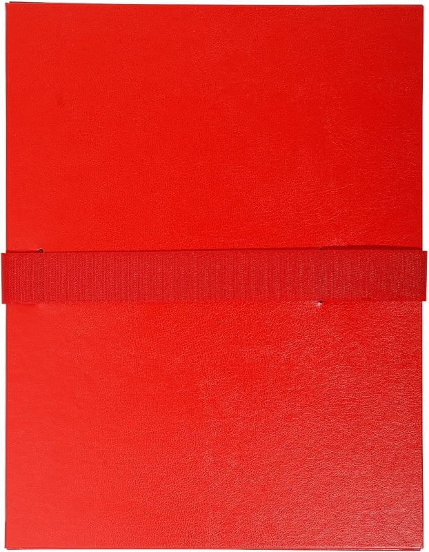 Exacompta Expanding Folders Balacron 2645E A4 Red Cardboard 24 x 32 cm Pack of 10