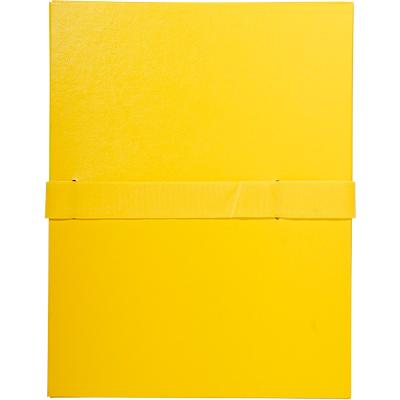 Exacompta Expanding Folders 2649E A4 Yellow Polypropylene 24 x 32 cm Pack of 10