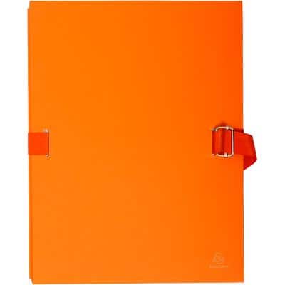 Exacompta Multipart File 223245E A4 Orange Cardboard 24 x 32 cm Pack of 10