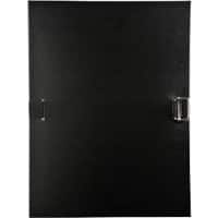 Exacompta Expanding File 30116H A4 Black Polypropylene 24 x 32 cm Pack of 10