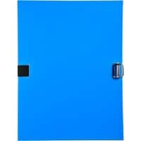 Exacompta Expanding File 30105H A4 Light blue Recycled Board 24 x 32 cm Pack of 10