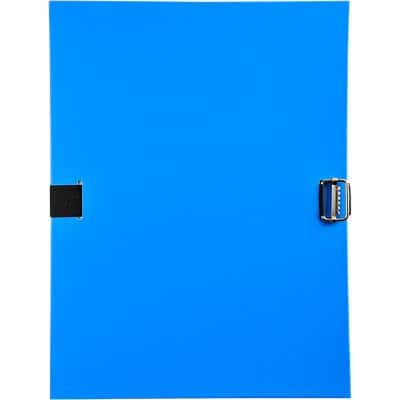 Exacompta Expanding File 30105H A4 Light blue Recycled Board 24 x 32 cm Pack of 10
