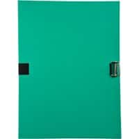 Exacompta Expanding File 30103H A4 Green PP 24 x 32 cm Pack of 10