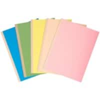 Exacompta Multipart File 771000E A4 Assorted Mottled pressboard 24 x 32 cm Pack of 250