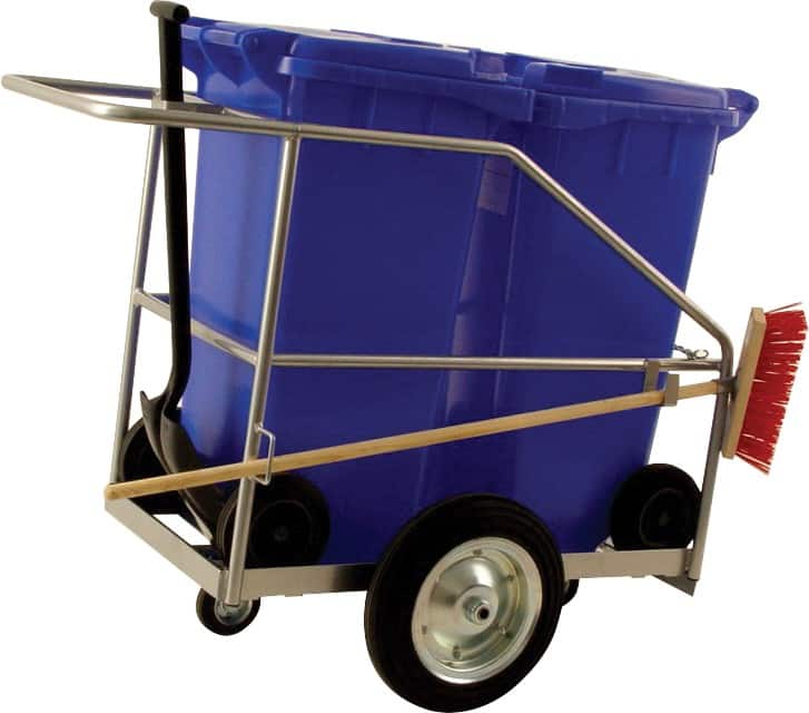 SLINGSBY Cleaning Trolley 69.2 x 131 x 100 cm Yellow