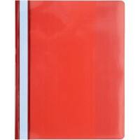 Exacompta Presentation Folders 439903B A4 Red PVC Pack of 10