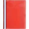 Exacompta Presentation Folders 439903B A4 Red PVC Pack of 10