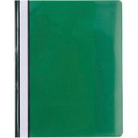 Exacompta Presentation Folders 439915B A4 Green PVC Pack of 10