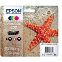 Epson 603 Original Ink Cartridge C13T03U64010 Black,Cyan,Magenta,Yellow Multipack Pack of 4