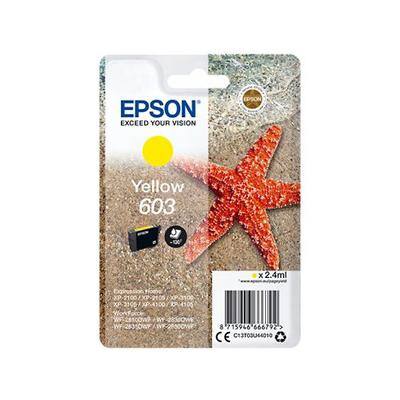 Epson 603 Original Ink Cartridge C13T03U44010 Yellow