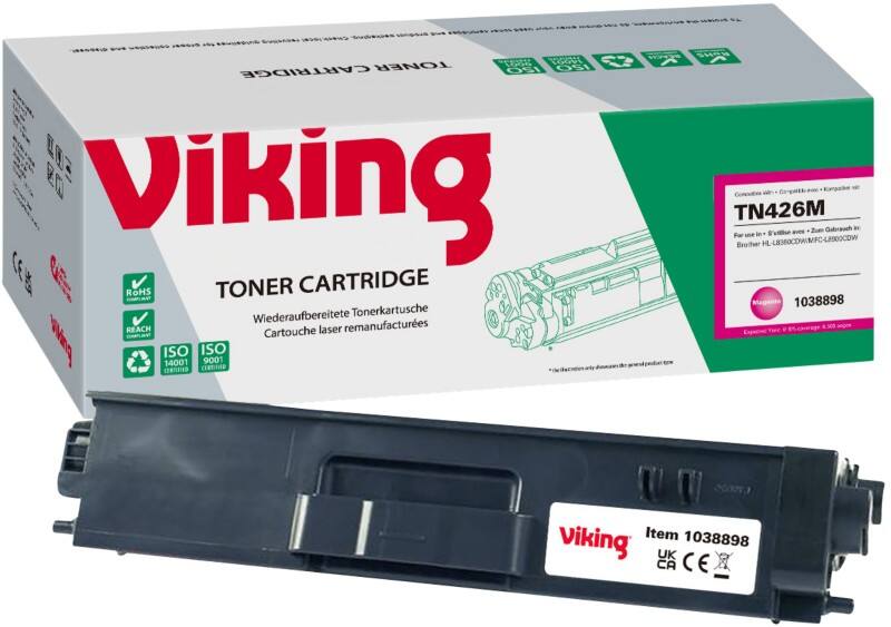 Viking TN-426M Compatible Brother Toner Cartridge Magenta