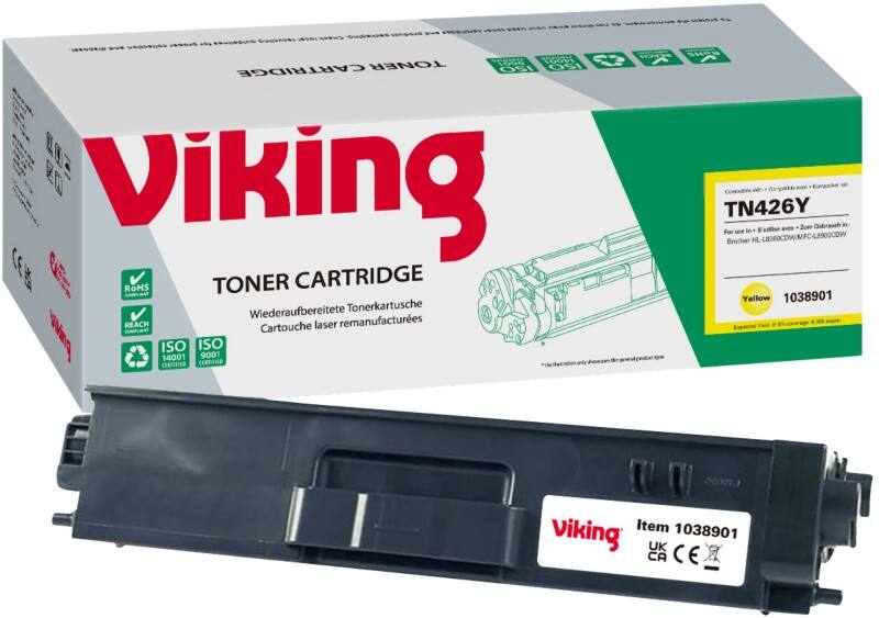 Viking TN-426Y Compatible Brother Toner Cartridge Yellow