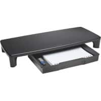 Kensington SmartFit Monitor Stand With Drawer K55725EU  Height Adjustable 30 " 550 x 240 x 130 mm Black