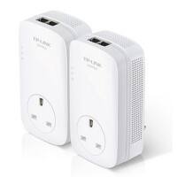 TP-LINK AV2000 Passthrough Powerline Starter Kit Gigabit 2-Port