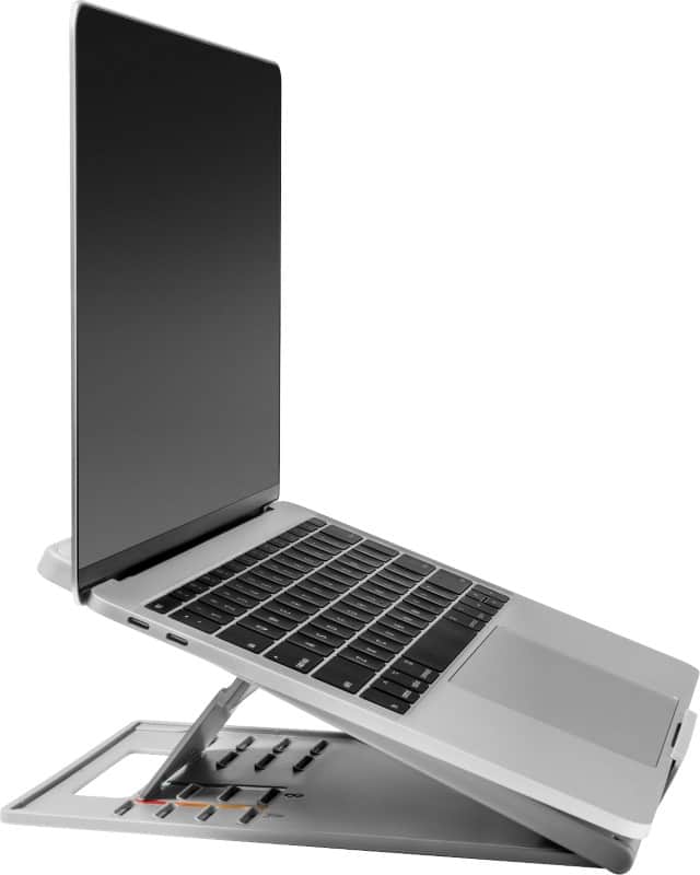 Kensington SmartFit Easy Riser Go Ergonomic Portable Laptop Cooling Stand K50421EU Up to 14" Grey