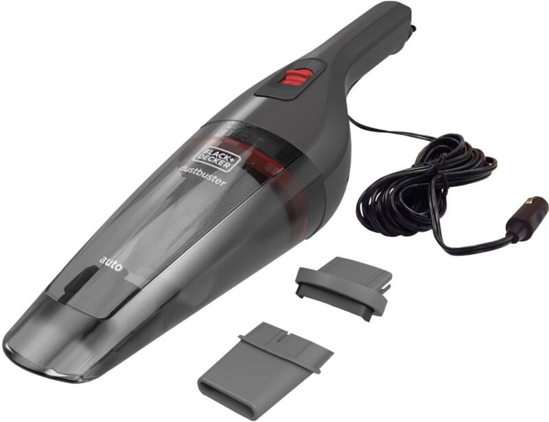 BLACK+DECKER Dry Vacuum Cleaner NVB12AV Grey Corded 370 ml
