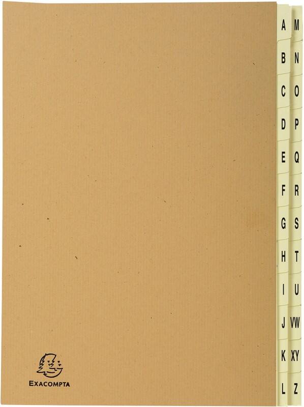 Exacompta Multipart File 22229E A4 Brown Cardboard