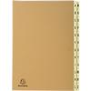 Exacompta Multipart File 22229E A4 Brown Cardboard