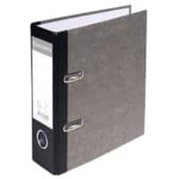 Exacompta Lever Arch File A5 70 mm Grey 2 ring 53210E Cardboard, PP (Polypropylene) Portrait Pack of 10