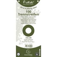 Exacompta Forever Young Dividers Special format White Cardboard 2 Holes 13405B Pack of 1200