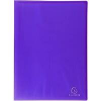 Exacompta Display Book 85366E A4 Purple 30 Pockets Pack of 12