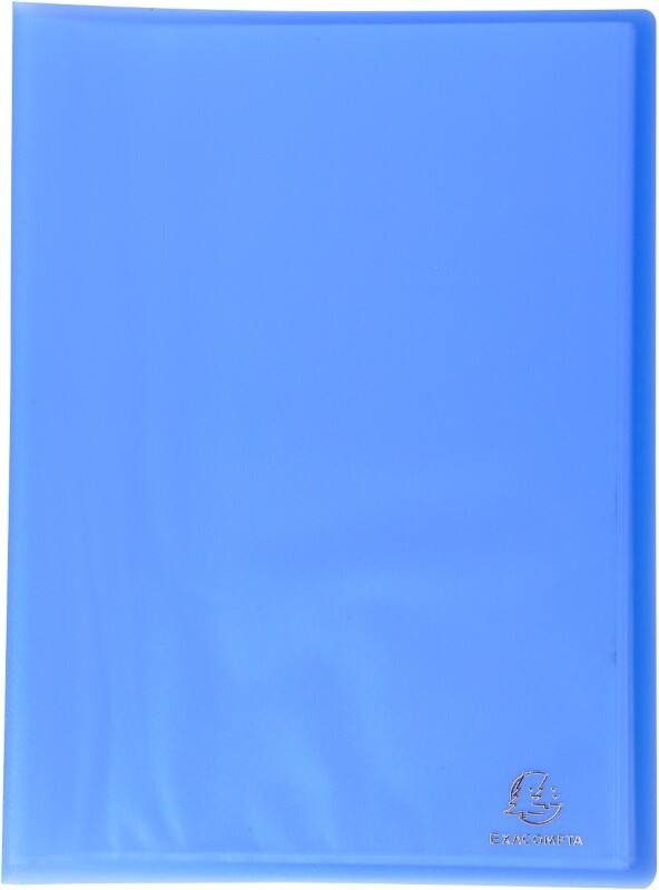 Exacompta Display Book 85462E A4 Blue 40 Pockets Pack of 12