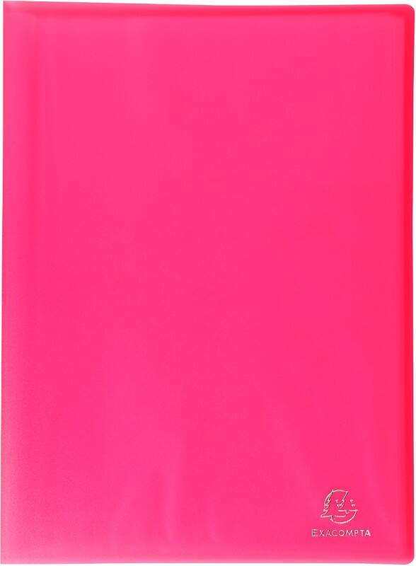 Exacompta Display Book 85465E A4 Red 40 Pockets Pack of 12